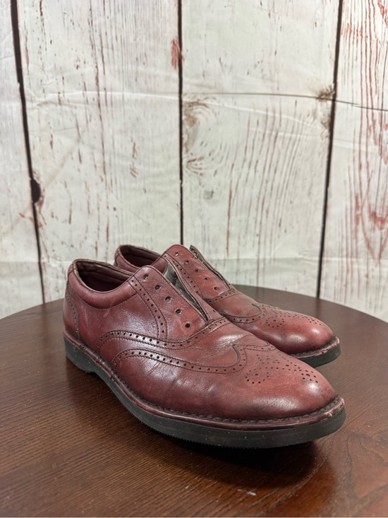 Rockport Leather Vibram soles Wingtip Brogue shoes in burgundy Men’s 10 main image 13